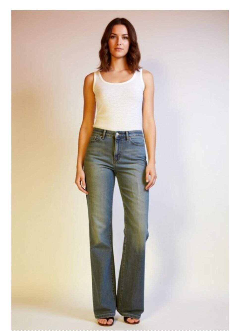 Women's Levi's mid-rise straight Size 6 (WJLVMS)